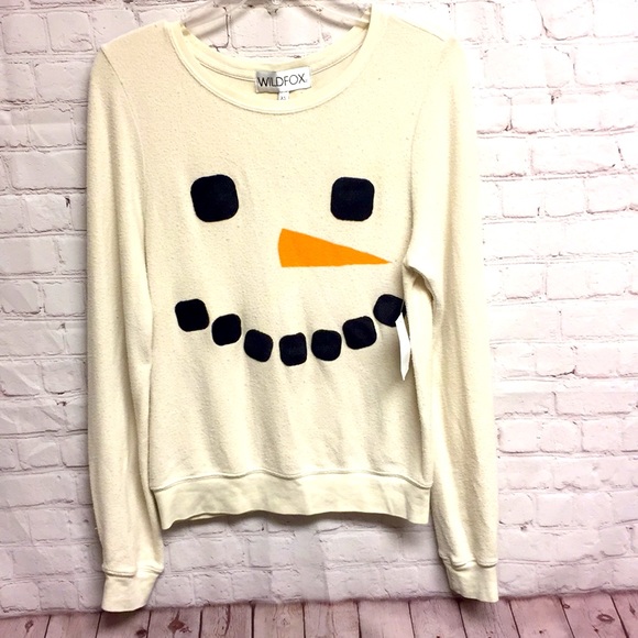 Wildfox snowman sweatshirt - Picture 2 of 9